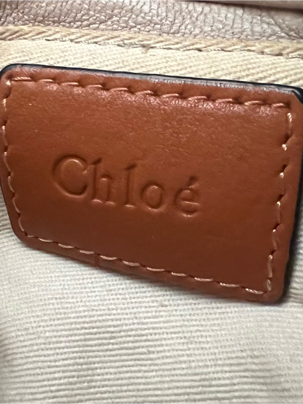 Chloe paraty cognac tote - Picture 12 of 16
